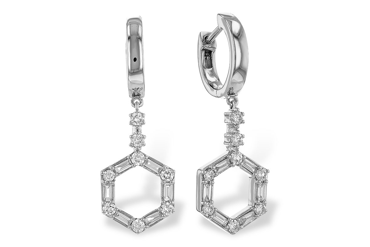 L274-82748: EARRINGS .23 BAG .60 TW