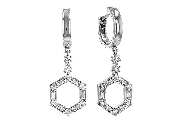 L274-82748: EARRINGS .23 BAG .60 TW