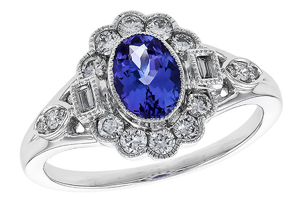 L274-82784: LDS RG .80 TANZANITE 1.20 TGW (7x5MM OV)