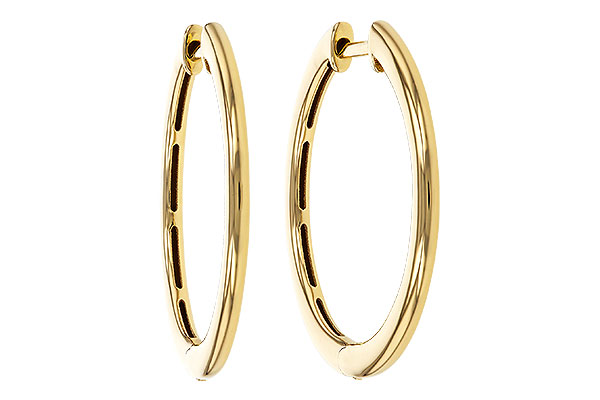 L274-89111: GOLD EARRINGS (24MM)