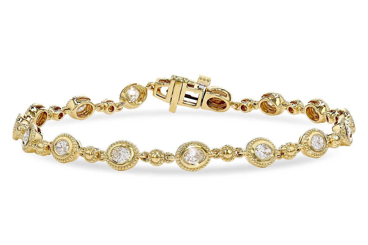 L274-89166: BRACELET 1.25 TW OVAL DIAS (7")