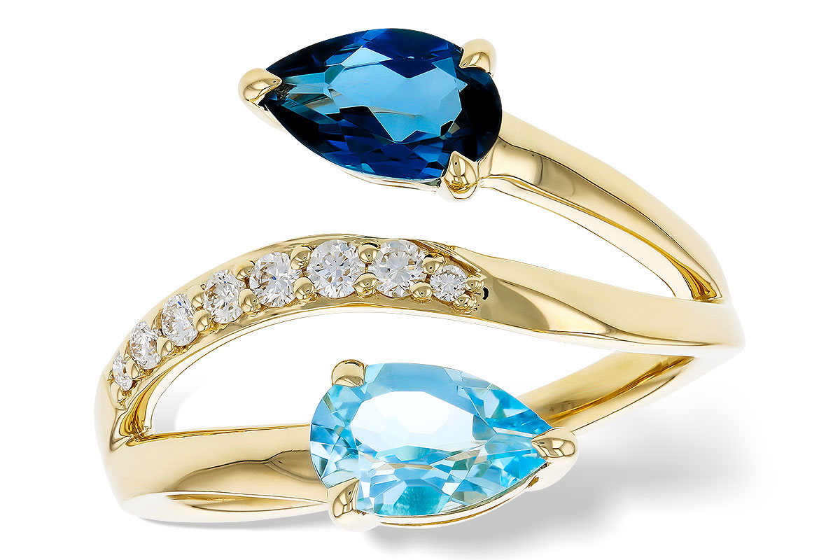 L275-72757: LDS RG 3.56 TW BLUE TOPAZ 3.70 TGW (8x5MM BT)