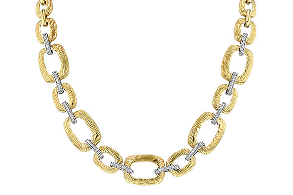 M006-63711: NECKLACE .48 TW (17 INCHES)