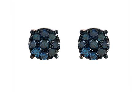 M186-71893: EARR .73 BLUE DIA TW