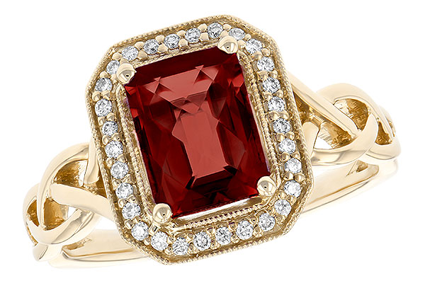 M187-57293: LDS RG 1.89 GARNET 2.00 TGW