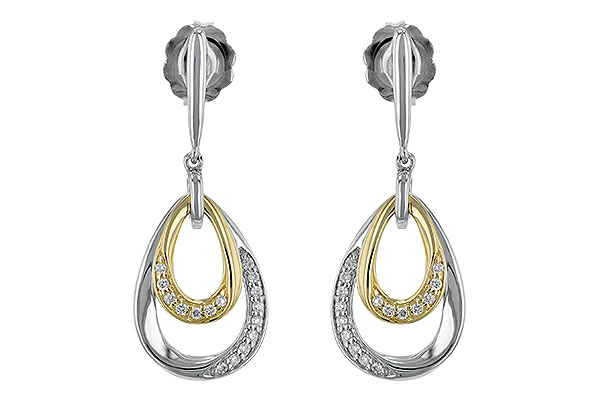 M189-41866: EARRINGS .12 TW