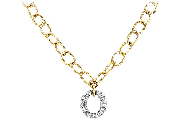 M190-28211: NECKLACE 1.02 TW (17 INCHES)