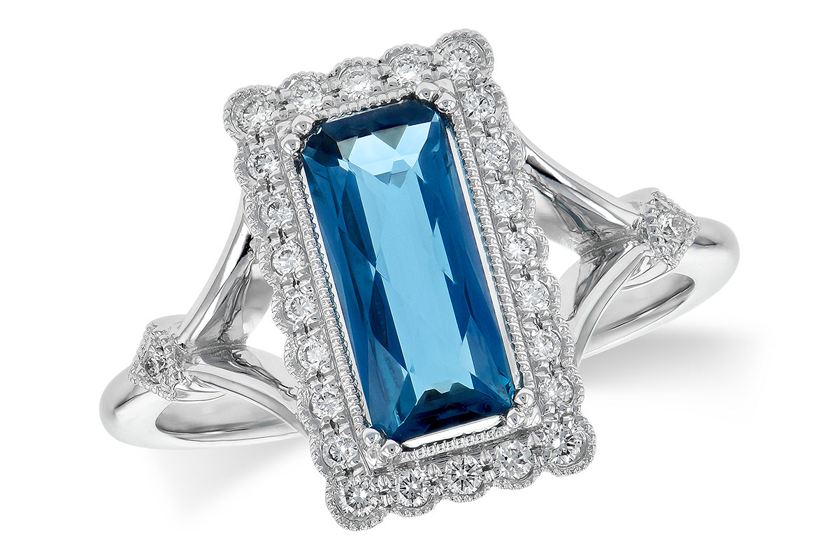 M190-32802: LDS RG 1.58 LONDON BLUE TOPAZ 1.75 TGW