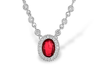 M190-33648: NECK .70 RUBY .94 TGW (17")