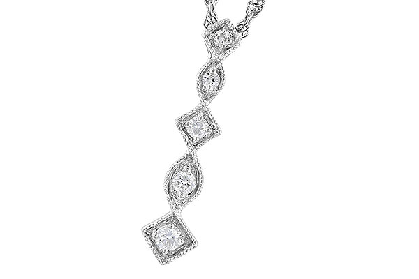 M273-07311: NECKLACE .10 TW