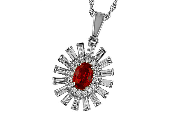 M273-98211: NECK .58 RUBY TW 1.10 TGW (6x4MM RUBY)