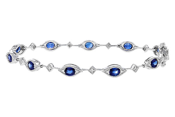 M274-82802: BRACELET 2.31 SAPPHIRE 2.50 TGW (7")
