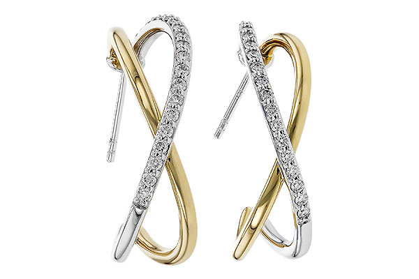M274-83711: EARRINGS .50 TW