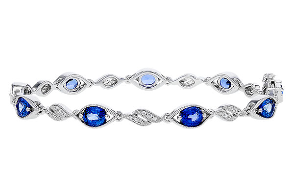 M274-83720: BRACELET 4.02 SAPPHIRE 4.26 TGW (7")