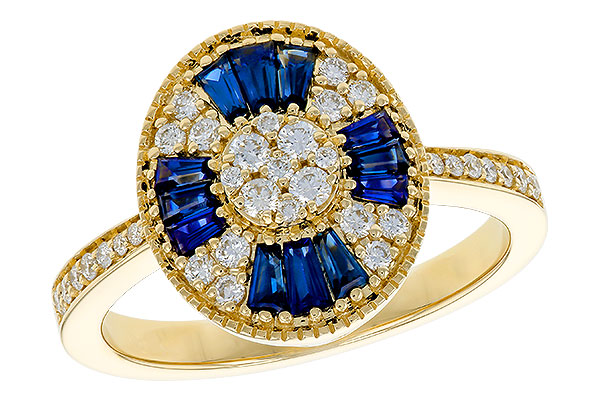 M274-88257: LDS RG .56 TW SAPPHIRE .86 TGW
